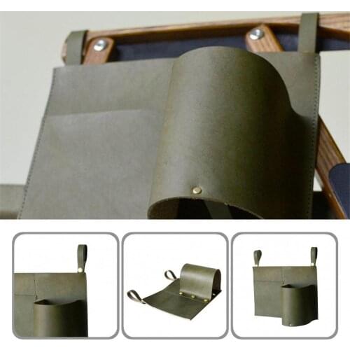 Useful Outdoor Chair Hanging Storage Organizer Faux Leather Chair Storage Organizer Fine Workmanship for Backpacking