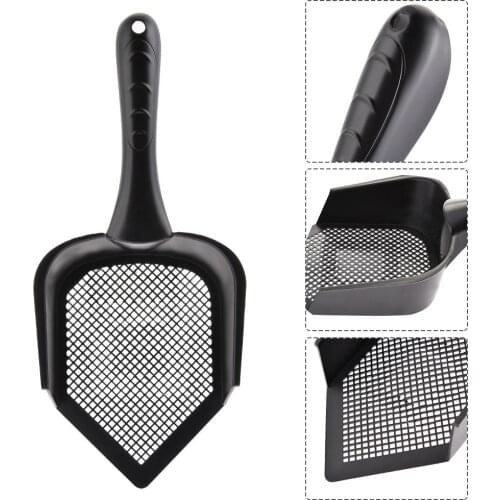 High Quality Cat Litter Scoop PVC Plastic Durable Pet Poo Shovel Practical Pets Poop Scooper Cat Sand Cleaning Products For Cats