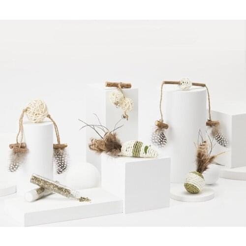 Fun Cat Dog Chewing Simulation Toy Pet Cat Pillow Catnip Biting Playing Mint Interactive Toys Kitten Food Supplies N178