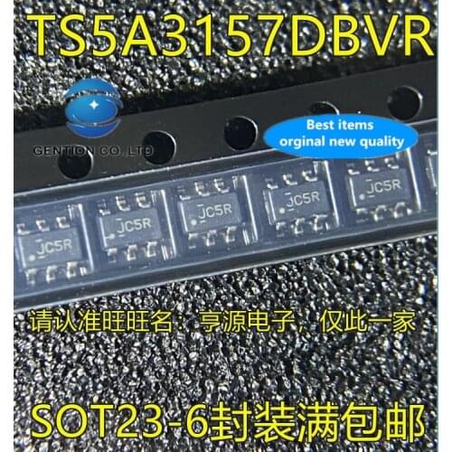10PCS TS5A3157DBVR TS5A3157 silk-screen JC5R SOT23-6 analog switch in stock 100% new and original