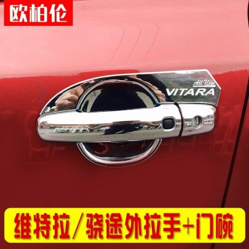 ACCESSORIES FIT FOR 2006 2007 2008 2009 2010 2011 2012-2015 SUZUKI GRAND VITARA CHROME DOOR HANDLE CATCH COVER TRIM CAP