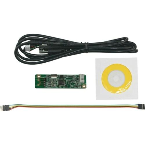 Free Shipping 5 Wire Resistive Touch Screen Panel USB Controller Driver Card Kit Import Chip