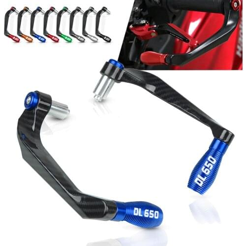 For Suzuki DL650 V-STROM DL 650 2004-2010 2005 Motorcycle 7/8" 22mm Handlebar Grips Guard Brake Clutch Levers Guard Protector
