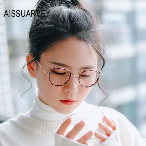 Small Round Designer Optical Eyeglasses Frames Men Glasses Frame Titanium Women Fashion Vintage Prescription Frames Top Quality