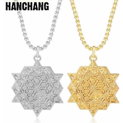 Fashion Life Of Flower Necklace Myth Yoga Knot Pendant Necklace Iced Chain Jewelry For Women