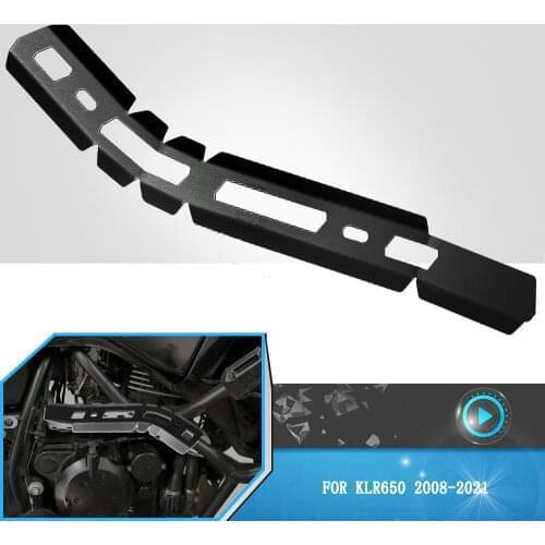 Motorcycle Exhaust Pipe Heat Shield Guards Cover Heel Guard Protection For KAWASAKI KLR650 klr 650 2008-2017 2018 2019 2020 2021
