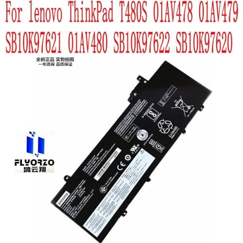 Brand New Original L17L3P71 Battery For lenovo ThinkPad T480S 01AV478 01AV479 SB10K97621 01AV480 SB10K97622 SB10K97620 Laptop