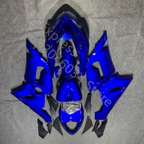 Motorcycle Fairing For Kawasaki Ninja ZX6R 2005 2006 Years ZX6R 05-06 ZX-6R Motorbike blue Black Fairing Kit (Injection Molding