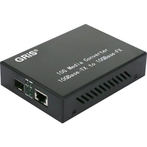 10G optical fiber transceiver 10G photoelectric converter LC interface Ethernet SFP multi-single-mode dual-fiber RJ45