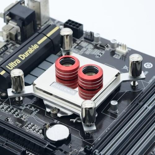 FREEZEMOD Computer CPU Water Cooling Block Full Metal 60 * 60 Cover 0.5 Microchannel For INTEL.INTEL-JB3T