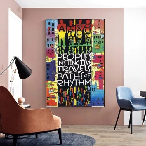 A Tribe Called Quest Poster Rapper Music Poster Star Poster Canvas Print Art Wall Painting Home Decoration Gift