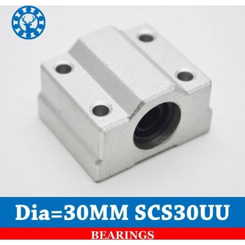 SCS30UU/SC30UU Linear Bearing 30mm Linear Slide Block ,free shipping 30mm CNC Router linear slide