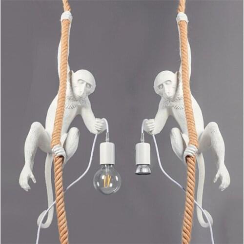 Modern LED Pendant Lights Lighting Living room Nordic Rope Lamp Resin Hanging Lamps Restaurant Cafe LOFT Home Decor Pendant Lamp