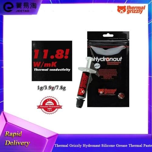 Thermal Grizzly Hydronaut 11.8W/MK Silicone Grease Thermal Paste CPU/GPU Computer Radiator AMD Intel Processor Thermal Paste