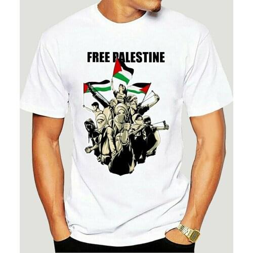Free Gaza Palestine Unique Graphic Printed T-Shirt. Summer Cotton O-Neck Short Sleeve Mens T Shirt New S-3XL