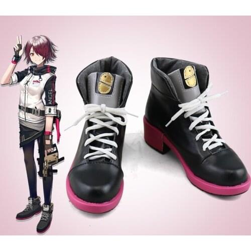Unisex Anime Cos EXUSIAI Cosplay Costumes Boots Shoes Halloween Christmas Party Custom Made Size