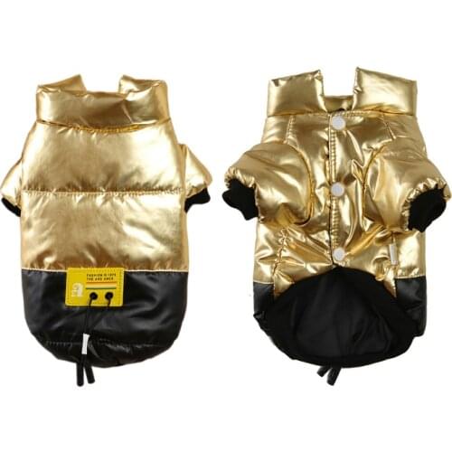 Waterproof Bright Chihuahua Clothes Winter Warm Pet Dog Jacket Coat Puppy Clothing Hoodies for Small Dogs Yorkshire Outfit