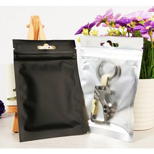 10pcs 10*18cm Mulitcolor Flat Aluminum Foil Bag Storage Package Pouch Self Seal