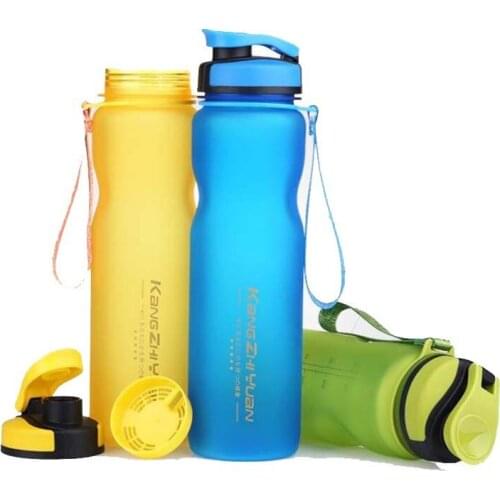 1000ml Cycling Water Bottle Plastic Outdoor Sports Cup Eco-Friendly BPA Free MTB Bike Bottles Climbing Hiking Cups BC0015