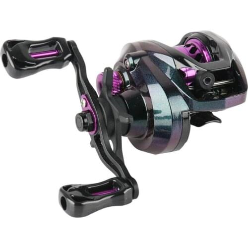 5+1BB Fishing Reel Metal Wire Cup Polymer Material Low-profile Reel Fishing Accessories Speed Ratio 7.2:1 Left Right Hand Wheel