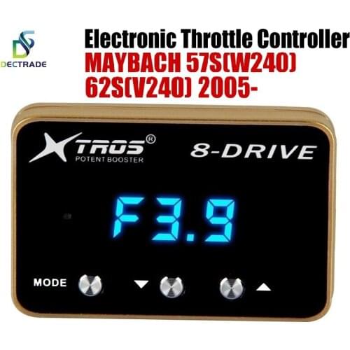 Car Electronic Throttle Controller Racing Accelerator Potent Booster For Maybach 57S W240 62S V240 2005- Tuning Parts 8 Drive