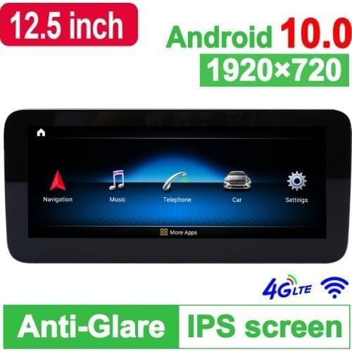 D-1203，10.25“ 8 Core Android 10.0 System Car Audio Video Player Multimedia Navigation For Mercedes-Benz A W176 GLA X156 CLA C117
