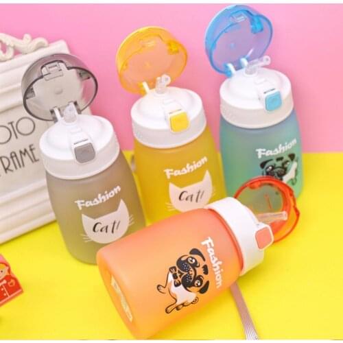 Baby Sippy Cup with Straw Drinking Cup Thicken Baby Water Bottle feeding Cups Baby Kids Learner Sippy Cup baby cups Drinkware