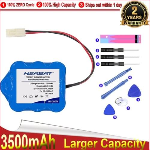 HSABAT 0 Cycle 9W-1300Cs-Z,C23106FM-SRCB,SA9KR1300SC-3RB Battery for ZEPTER 9P130SCR, 9P-130SCR,9P130SCS,9P-130SCS,LMG-310