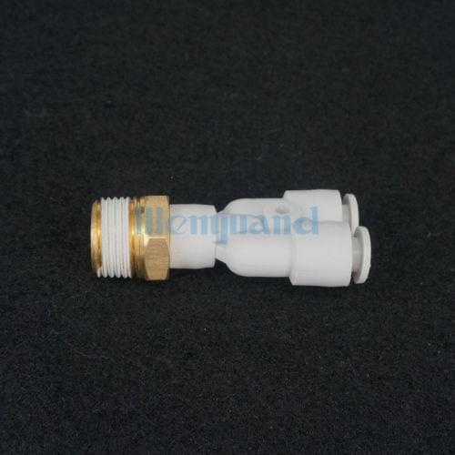 KQ2U06-03S Branch "Y" One-Touch Fitting Push In Connector Applicable Tube 6mm Port Size G3/8" KQ2U0603S