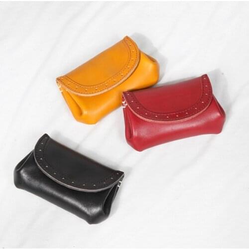 Small Cowhide Hollow Lace Wallet Womens Short Genuine Real Leather Mini Coin Purse Girls Credit Bank Key Case Holder Pocket