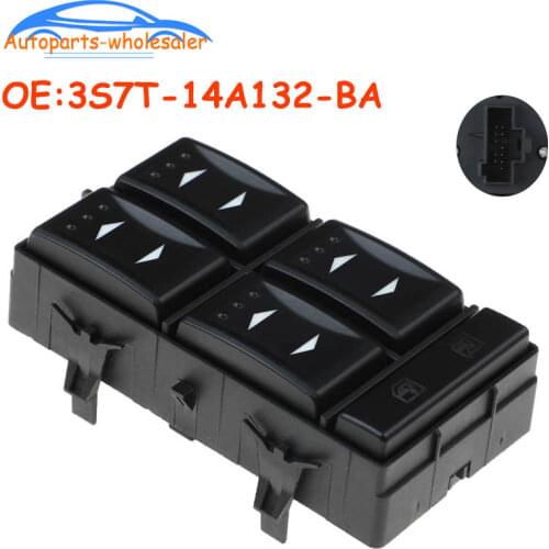 New 3S7T-14A132-BA 3S7T14A132BA For Ford Mondeo MK3 2001-2007 Master Power Window Switch Button Car accessories