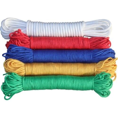 10M 50M Paracord Parachute Cord Lanyard Tent Rope Mil Spec Type III 7 Strand For Survival Camping Climbing Hiking Clothesline