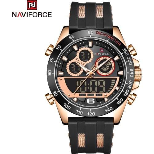 Sport Chronograph Silicone Strap Men Watch 2021 New Luxury Brand 30M Waterproof Digital Clock Military Quartz Watches for Men