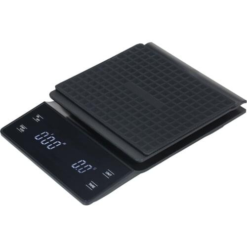 0.3g~3000g High Precision Scale with Waterproof Surface Electronic Scale LED Display with Backlight Kitchen Scale Baking Scale