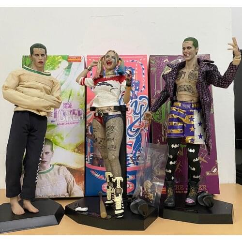 Quinn Figure Sexy Quinn Acrion Figure Joker 1/6 Scale Real Clothes Can be Undress Crazy Toys Model Toy Doll Gift 30cm