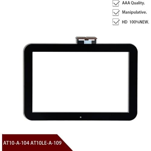 10.1 inch FOR Toshiba Excite PadAT10-A-104 AT10LE-A-109/AT10LE-A-108 AT10 69.10128.G02 touch screen panel Digitizer glass
