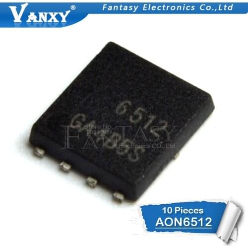 10PCS AON6512 DFN 6512 DFN5*6