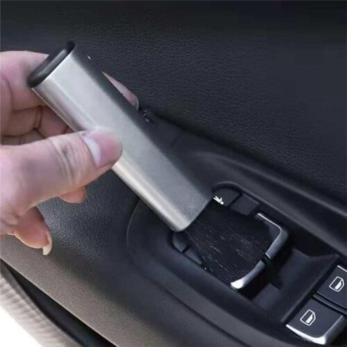 Car Auto Kit Air Outlet Cleaning Adjustable Brush Car Instrument Panel Seams Brush Household Dust Cleaner Superfine Fiber