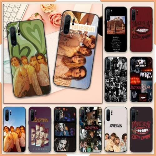 Maneskin Damiano David Phone Case For Huawei P40 P20 P30 lite Pro P Smart 2019 Mate 40 20 10 Lite Pro Nova 5t