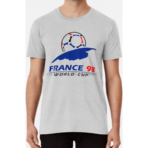 France 98 Logo T shirt france 98 graphic retro french football logo 90s soccer