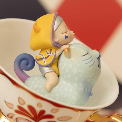 Blind Box Toys Original Deam of Dark Fairy Anime Figure 7Style Random Kawaii Surprise Model Guess Dolls 6Pcs/Set