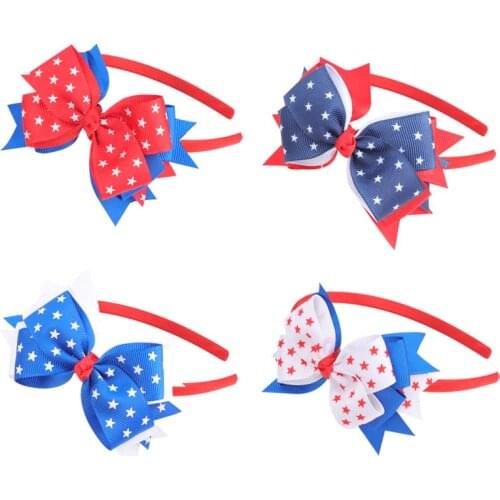New Fashion Ribbon Headband Hair Band For Baby Girls Ribbon Handmade Hair Bows Hairbands Headwear Hair Accessories
