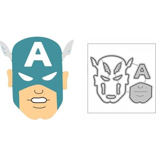 New Robot Hero Superpower Craft Embossing Mold 2021 Metal Cutting Dies for DIY Decor Scrapbooking Album Card Making No Stamps