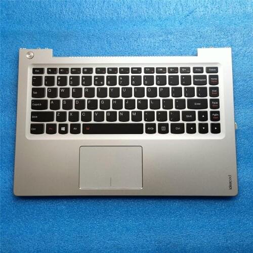 New/orig lenovo ideapad U330 U330P U330T US keyboard bezel Palmrest topcase Upper cover Silver