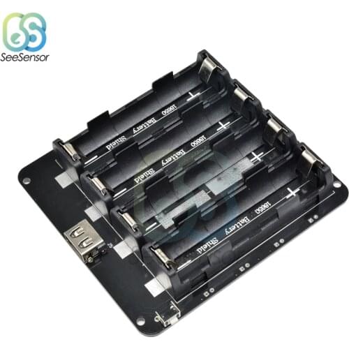 18650 Lithium Battery Shield V9 Mobile Power Bank Expansion Board Module 5V/3A 3V/1A Micro USB Type-C USB For ESP32 ESP8266