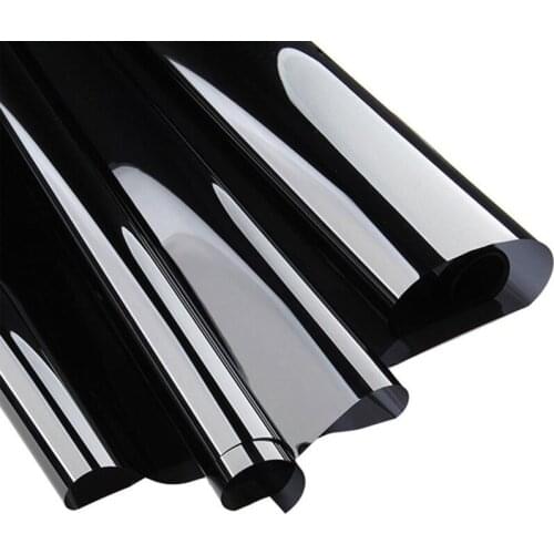 50cmX152cm Metalized one way vision VLT15% solar control car window film Summer Solar UV Protector Sticker Films
