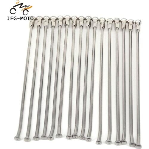 Motorcycle 36PCS 19" Stainless Steel Rear Wheel Spokes Nipples For KTM EXC EXCF SX XC XCF XCW XCFW 125 150 250 350 450 530 98-15