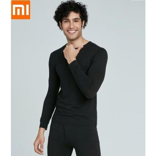 Persistent Heat Far Infrared Warm clothing Heating fiber Light comfortable Autumn winter Undercoat Tights Male Thermal Underwear