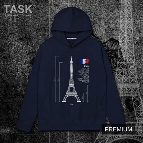 Subject Eiffel Tower Autumn and winter thick coat hoodies Hoody Popular hoodie sweatshirt hooded sweater Hipster Tracksuit 01