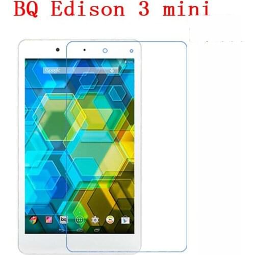 Ultra Clear HD Clear glossy Screen Protector Screen protective Guard Cover Film For BQ Edison 3 mini 8 inch tablet